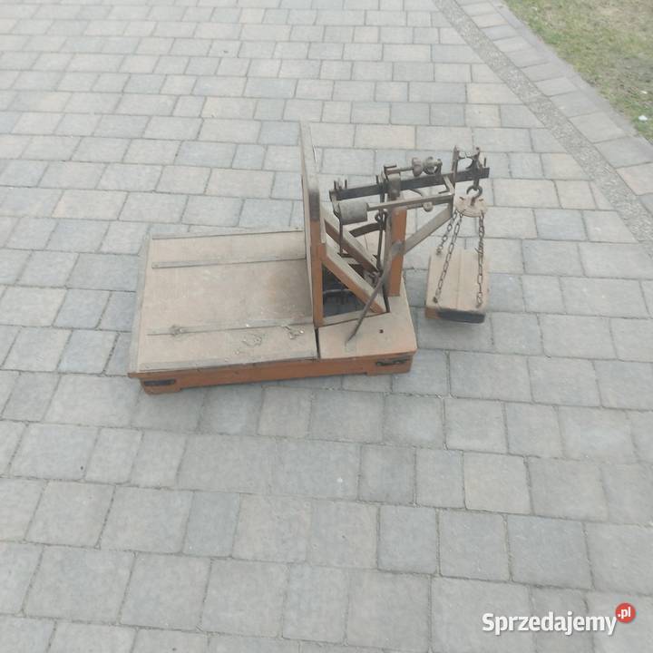 Waga szalkowa sadownicza gospodarcza Zastawki