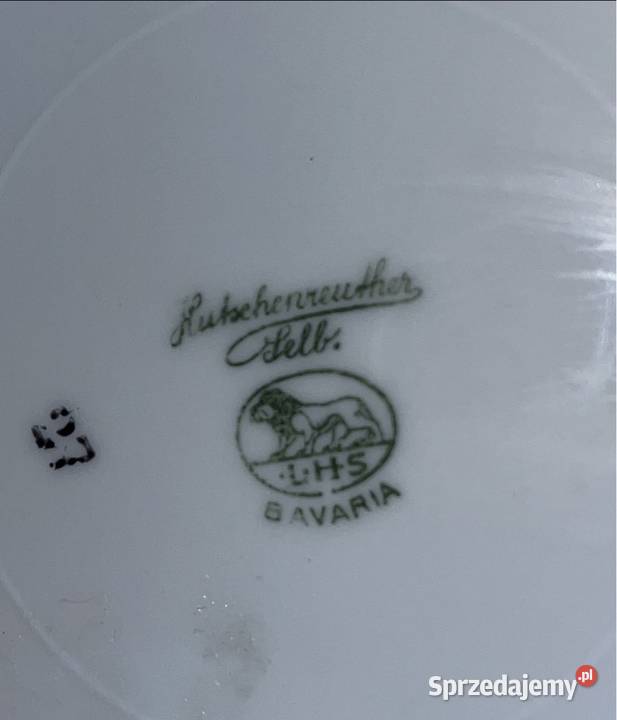 Patera z różami Hutchenrouther Selb Bavaria 1925 pomorskie