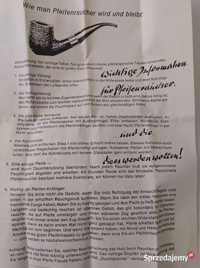 Fajka drewniana Żory