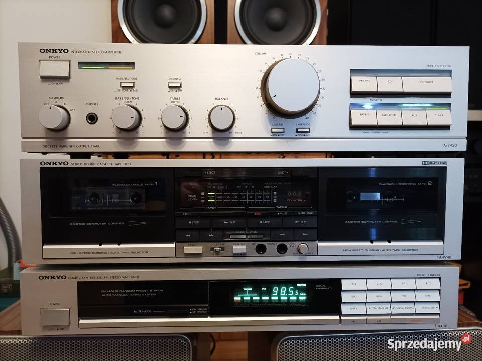 Onkyo 3 segment stan bez kolumn i CD lubelskie Lubartów