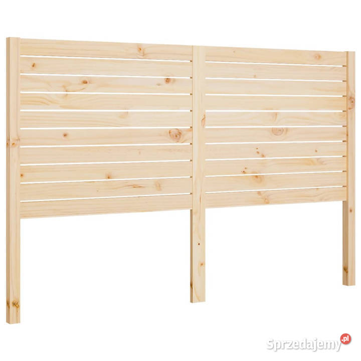 Wezgłowie łóżka 126x4x100 lite drewno sosnowe Warszawa sprzedam