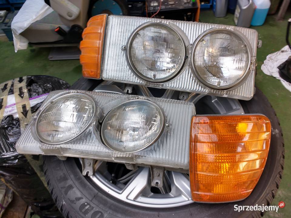 zderzak lampa migacz narożnik Mercedes W116 USA wielkopolskie Skórzewo