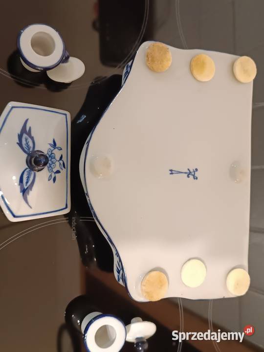 Kałamarz porcelana wzór cebulowy
