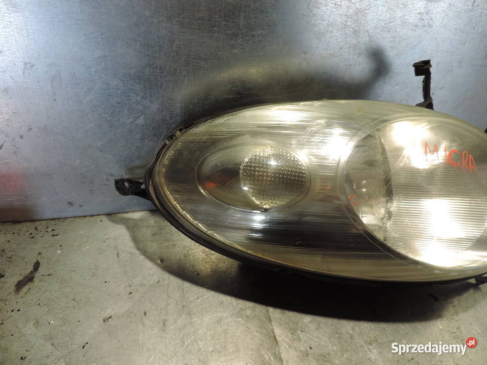 LAMPA PRAWY PRZÓD NISSAN MICRA K12 prawe Nowy Sącz