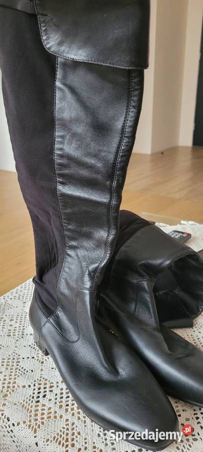 Kozaczki damskie czarne 39 Łomianki