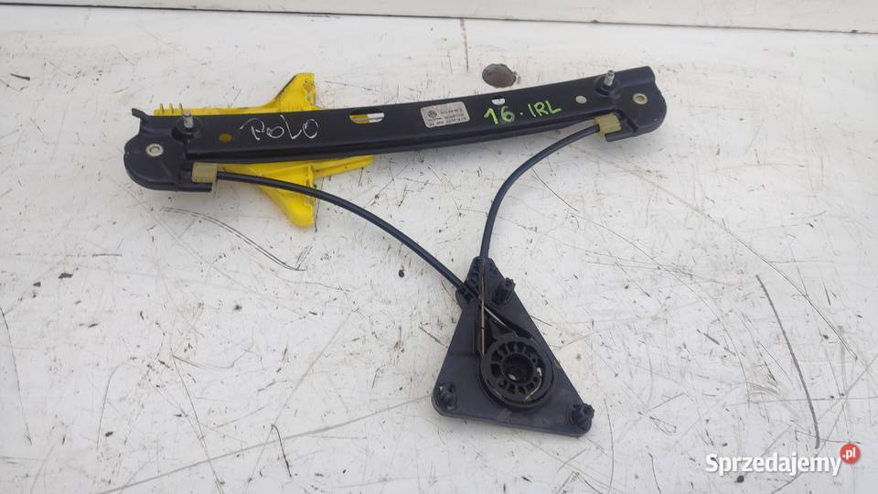 16MECHANIZM PODNOŚNIK SZYBY LEWY TYŁ VW POLO V świętokrzyskie Włoszczowa