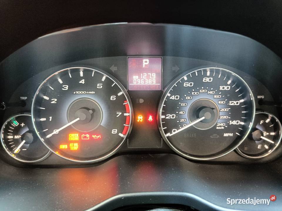 Subaru Legacy V 25 LPG 2011 skóra cvt 4x4 automatyczna Łódź