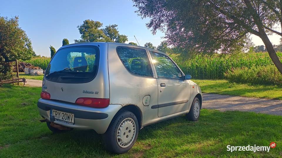 Fiat Seicento 09 900 SX Idealny na dojazdy Seicento warmińsko-mazurskie Iława