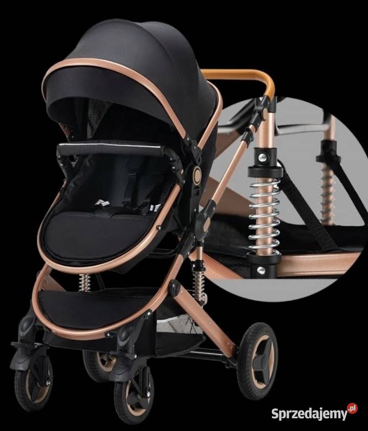 Wózek dziecięcy spacerowy wielofunkcyjny gondola