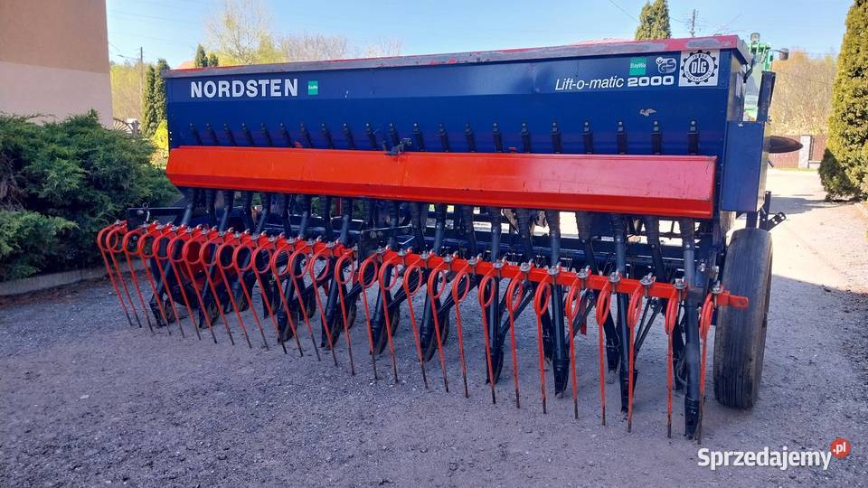 SIEWNIK do zboża NORDSTEN Lift o Matic 250 MKII Przymiłowice