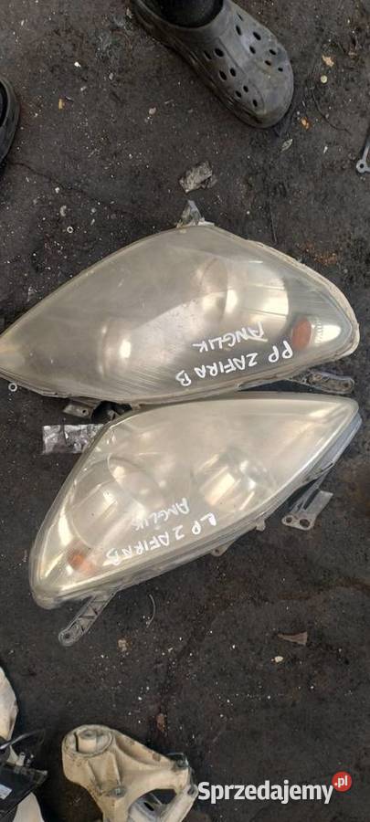 OPEL ZAFIRA B lampa przód prawa lewa Anglik Motoryzacja sprzedam