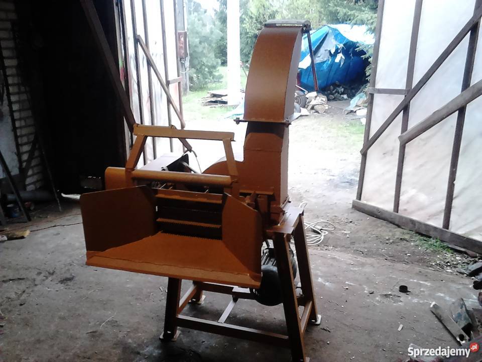Rębak tarczowy napęd ciągnik elektryczny Mińsk Mazowiecki