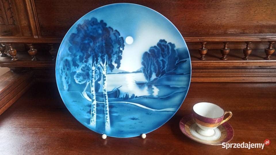 Wielka patera Villeroy Boch V B Secesja 18801919 pomorskie Gdańsk sprzedam