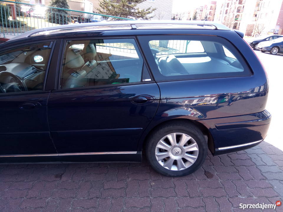 Citroen C5 jasne skóry automat nagłośnienie asystent parkowania C5 Białystok