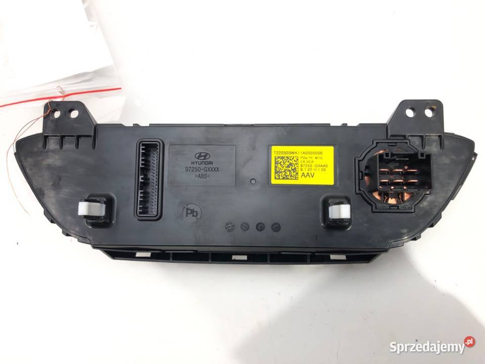 PANEL STEROWANIA NAWIEWU HYUNDAI i30 97250G4AA0 podkarpackie