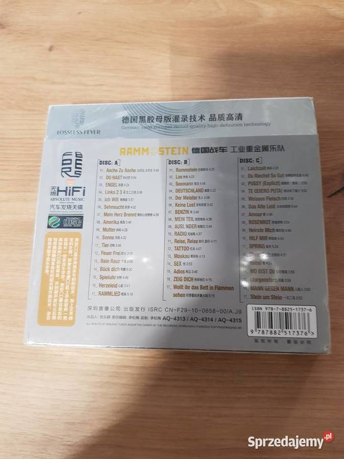 RAMMSTEIN de best najwieksze przeboje CD świętokrzyskie Jędrzejów