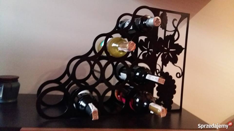 Stojak na wino regał na wino Dekoracje i ozdoby Wyposażenie wnętrz podkarpackie Nowa Dęba