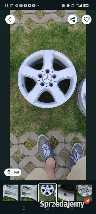 Alufelgi 5x112 Mercedes w211