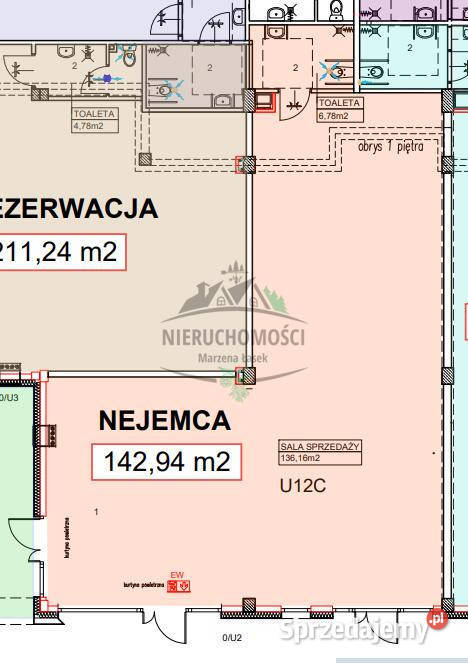 Lokal 167m2 Siechnice biurowy