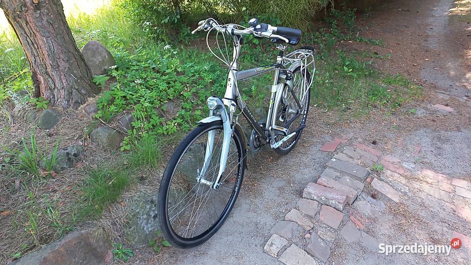 Alu Rower Miejski Męski Gazelle Medeo 3x8 Deore Wołów
