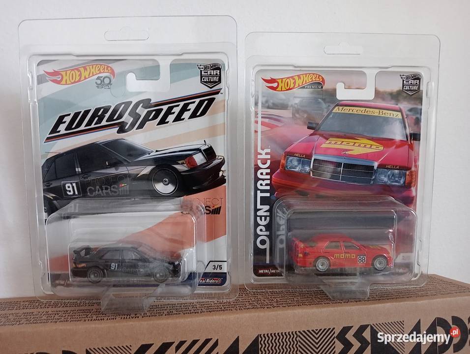 Hot Wheels Premium 2 x MercedesBenz 190 E stan Mattel Samochody i pojazdy