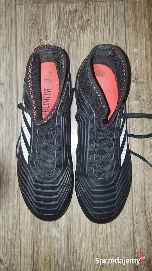 Buty ADIDAS PREDATOR 18.3 SG 38/39 24cm korki wkręty skarpeta stan BDB