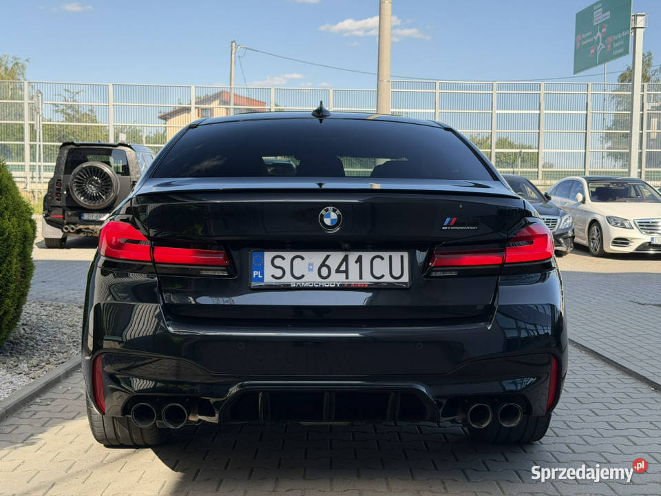 BMW M5 Competition FV 23 Bezwypadkowy Dociągi światła LED Węgrzce