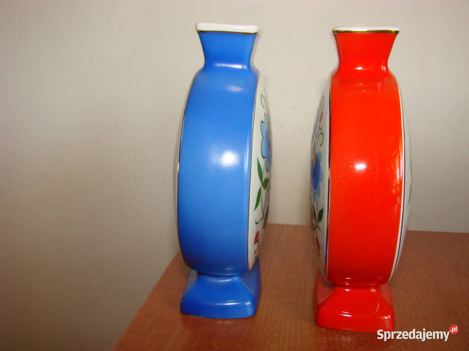 Lubiana wzór kaszubski wazonik Pruszcz Gdański sprzedam