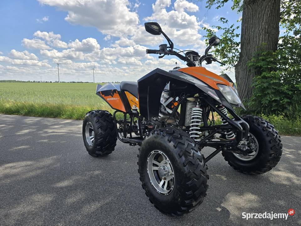 Quad Mad 250cc Ciecz Duża Rama Alufelgi Motocykle, skutery, quady Kruszwica