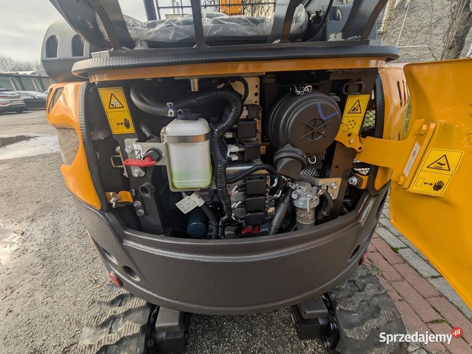 Mini Koparka Berger Kraus BK1700JS z osprzętem