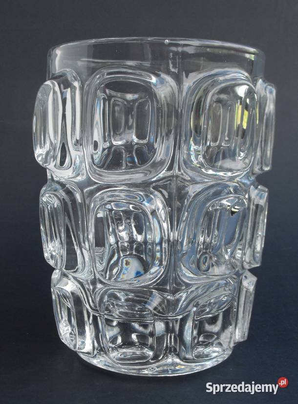 Wazon szkło Frantisek Vizner Libochowice podkarpackie Latoszyn