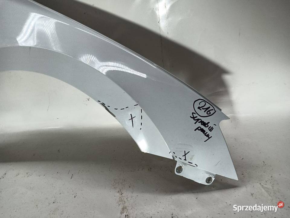 BŁOTNIK PRZÓD PRZEDNI PRAWY SKODA SUPERB III Karoseria