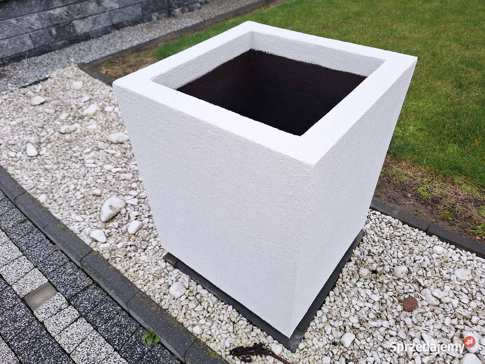 Termo donice ogrodowe tarasowe 50x50x60 Donica Kraszewice