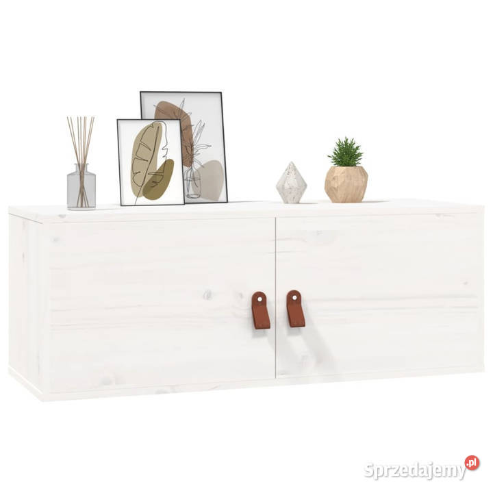Szafka ścienna biała 80x30x30 lite drewno mazowieckie Warszawa sprzedam