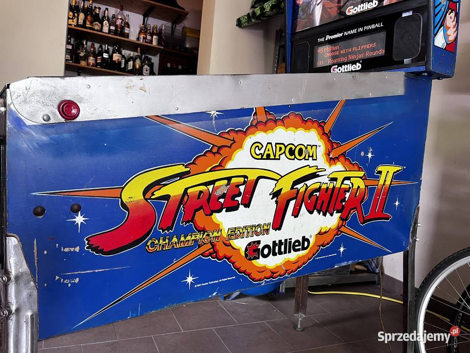 Flipper Fliper Street Fighter 2 Gottlieb w pełni Grodzisk Mazowiecki