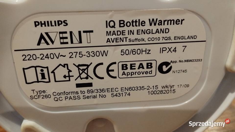 Podgrzewacz do butelek Philips Avent Poznań