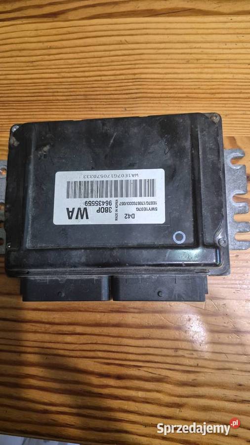 Sterownik silnika ECU Chevrolet Kalos Spark Bielsk Podlaski