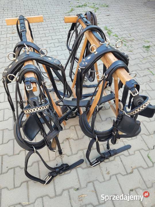 Uprząż na parę koni używana ful Pozostałe Pietrowice Wielkie
