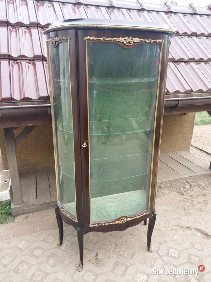 Stylowa witryna LUDWIK XV Serwantka Gablota zachodniopomorskie Przybiernów sprzedam