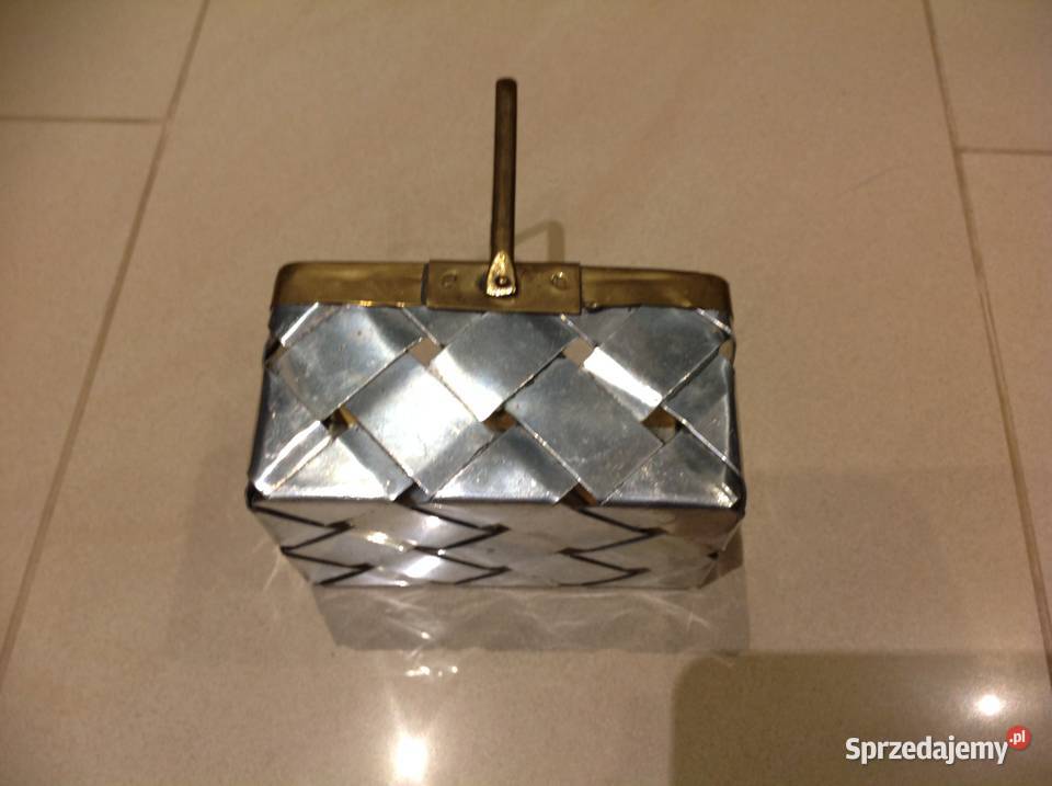 Koszyczek Metal Mosiądz Nowa Sól sprzedam