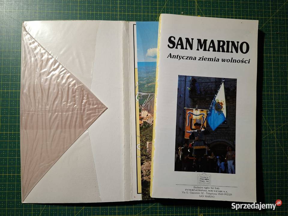 San Marino Antyczna ziemia wolności przewodnik miękka Kraków sprzedam