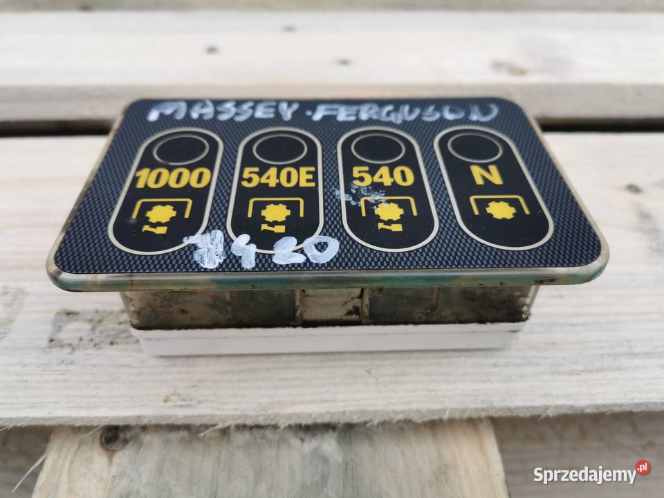 Sterownik obrotów WOM Massey Ferguson 7480 VT wielkopolskie