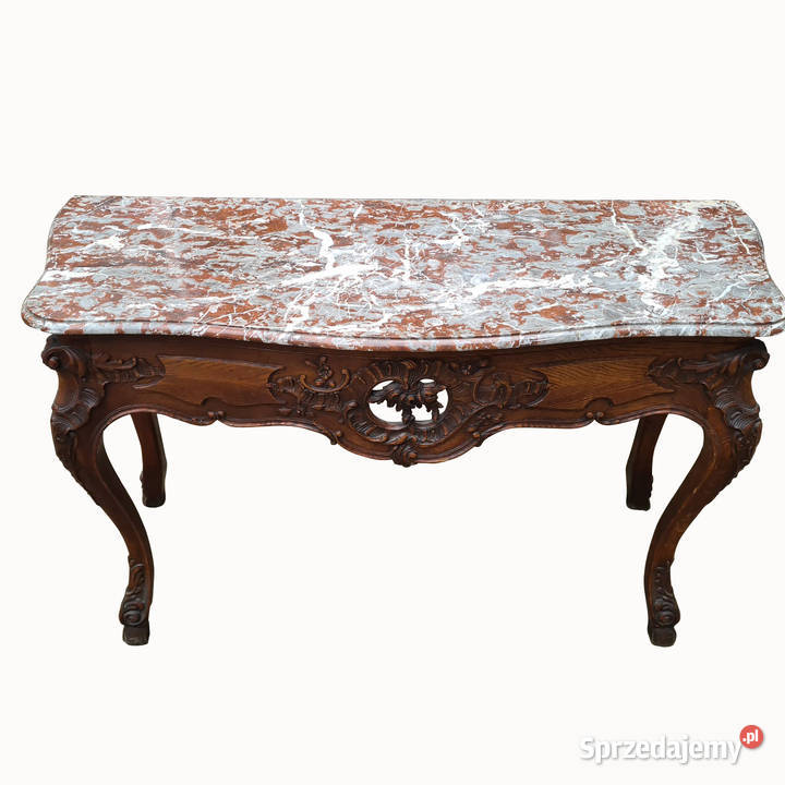 RZEŹBIONY STOLIK KONSOLA LUDWIKOWSKA zachodniopomorskie sprzedam