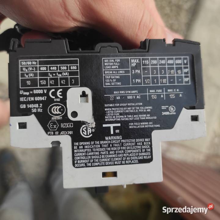 STYCZNIK EATON MOELLER DIL 2 AM 2AM CEWKA 230V Jarząbki