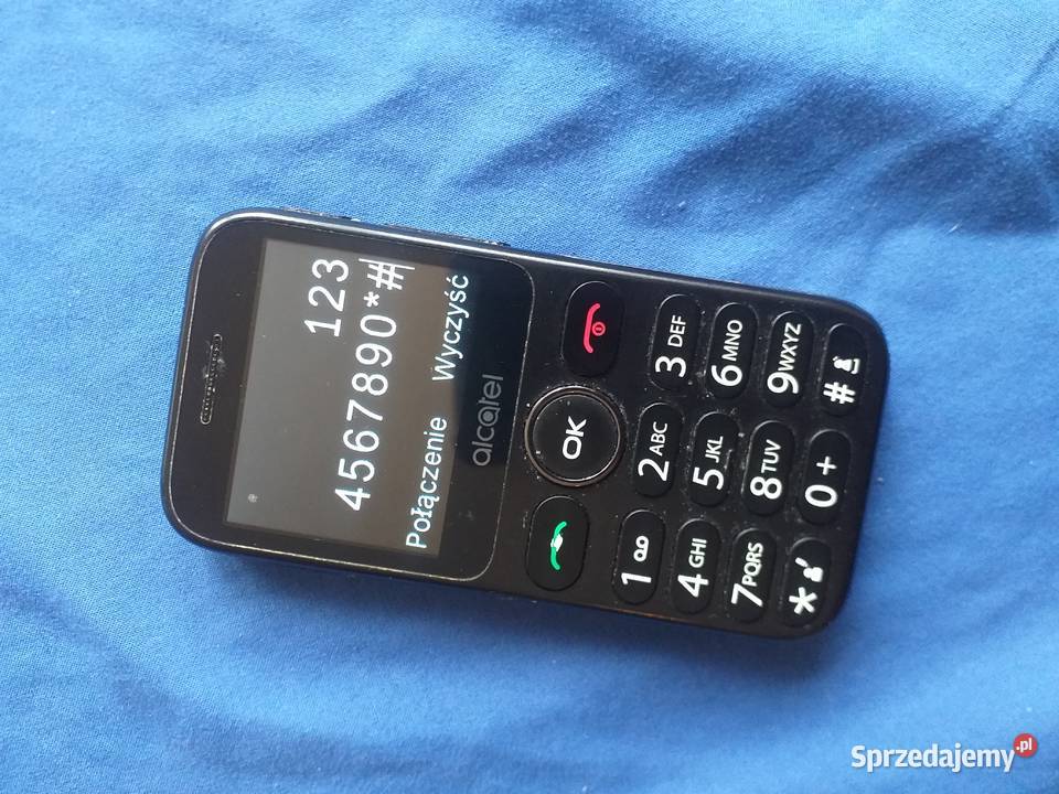 TELEFON ALCATEL 2019G przycisk sos 2019 seniora Pozostałe świętokrzyskie