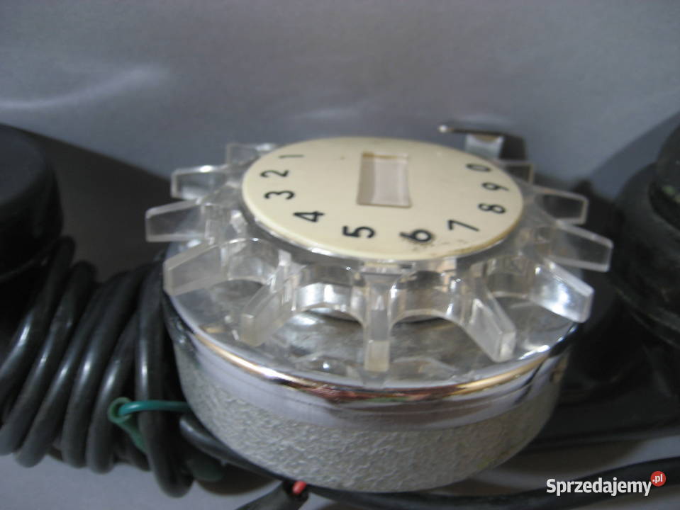 Stary Telefon Serwisowy PRL Warszawa