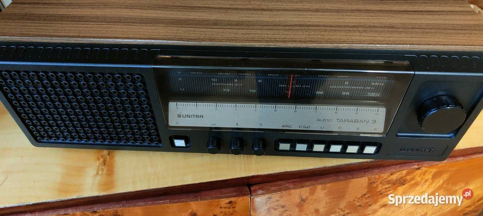 Radio Unitra Taraban3 Przestrojone Piękny Wygląd Kielce