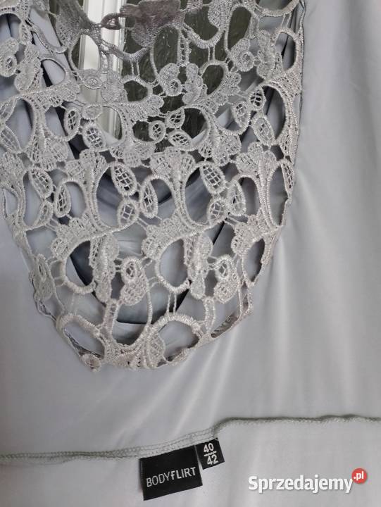BLUZKA letnia top Bodyflirt z tyłu gipiura wielkopolskie Oborniki