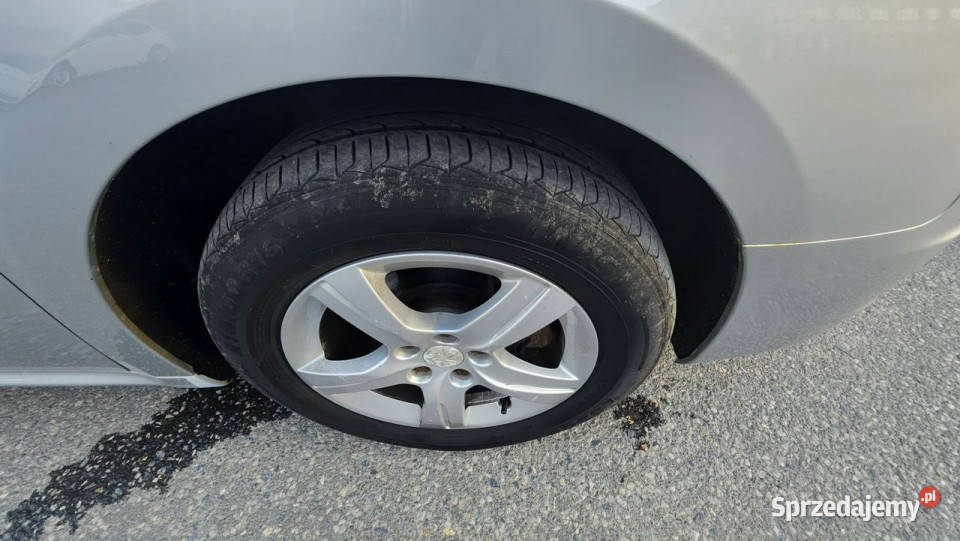 Peugeot 508 Peugeot 508 srebrny sedan na raty 243647km Kraków