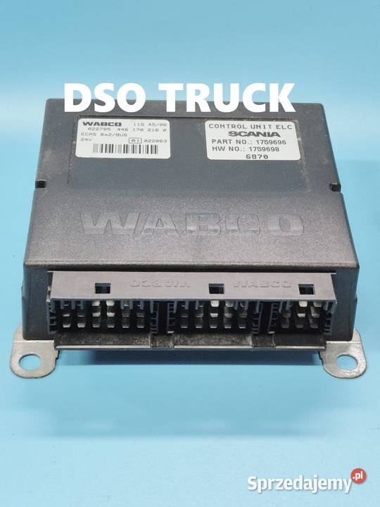 1759696 1759698 4461702160 MODUL STEROWNIK ECAS ciężarowe Zawichost